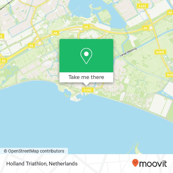 Holland Triathlon map