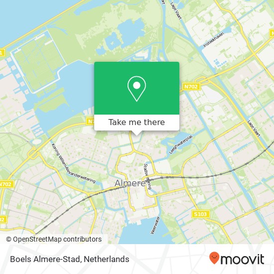 Boels Almere-Stad Karte