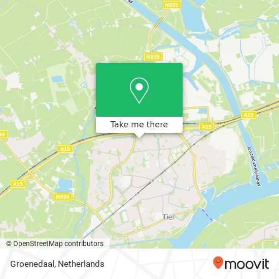 Groenedaal map