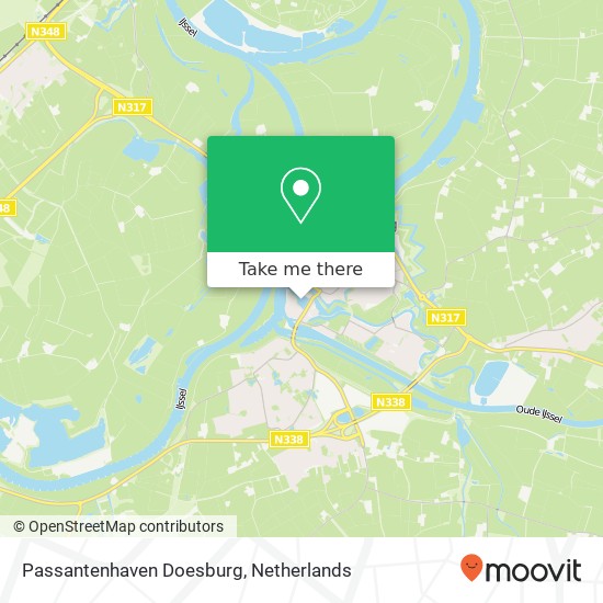 Passantenhaven Doesburg map