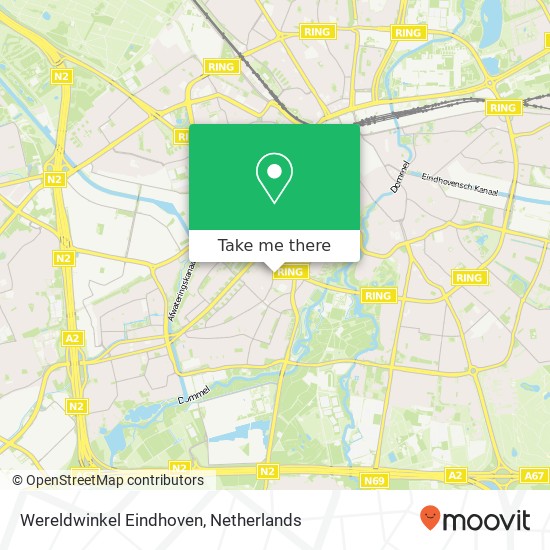 Wereldwinkel Eindhoven Karte