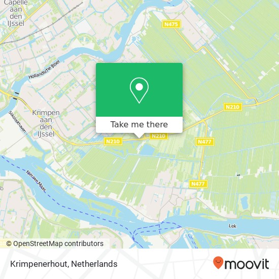 Krimpenerhout map