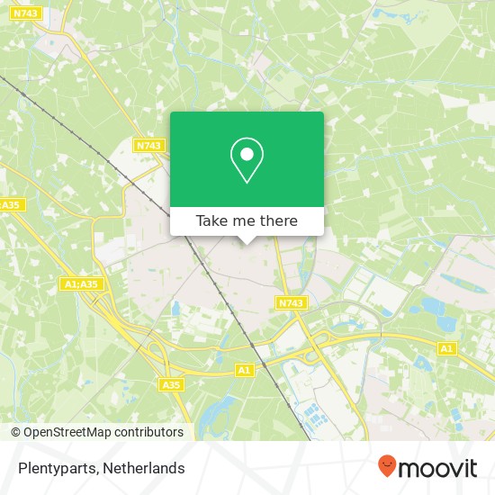 Plentyparts map