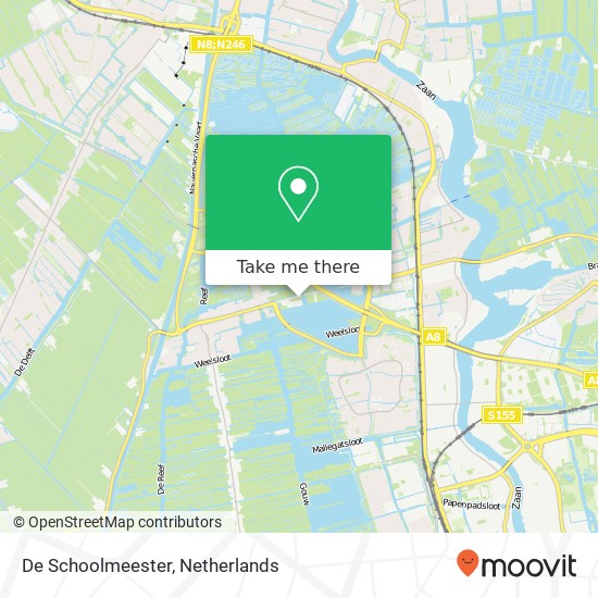 De Schoolmeester map