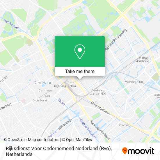 Rijksdienst Voor Ondernemend Nederland (Rvo) map