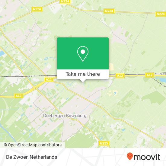 De Zwoer map