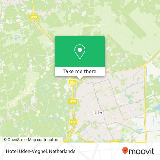 Hotel Uden-Veghel Karte