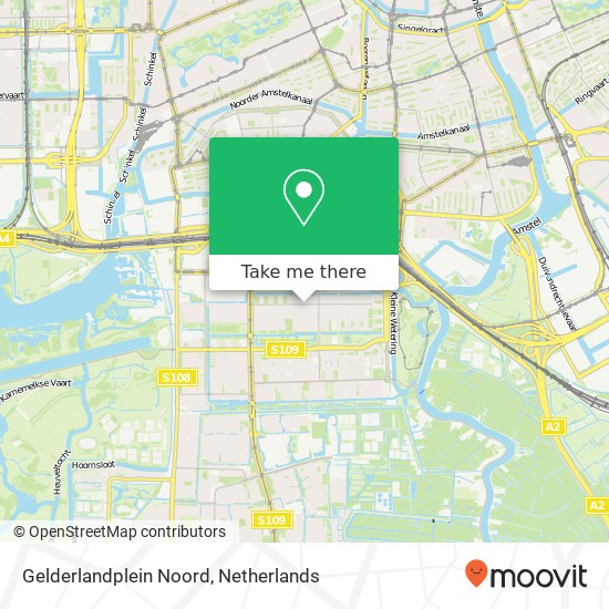 Gelderlandplein Noord map