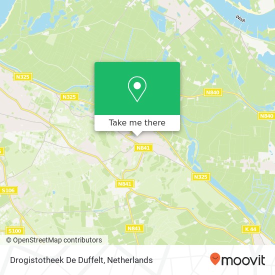 Drogistotheek De Duffelt Karte