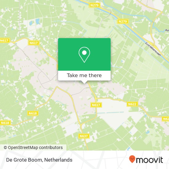 De Grote Boom map