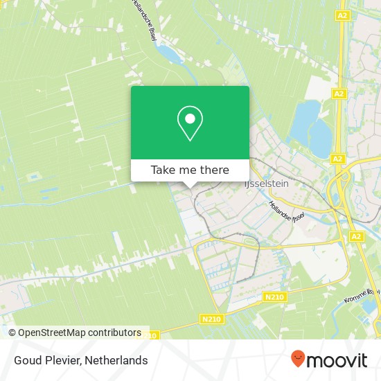 Goud Plevier map