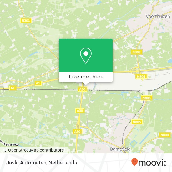 Jaski Automaten map