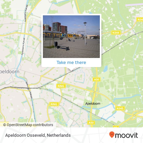 Apeldoorn Osseveld map