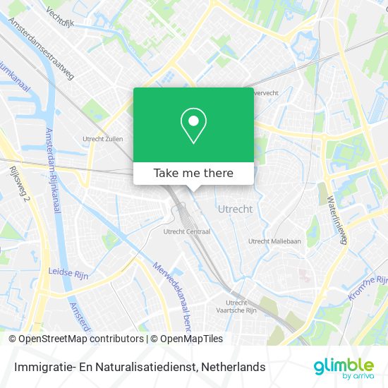 Immigratie- En Naturalisatiedienst map