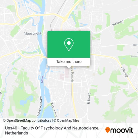 Uns40 - Faculty Of Psychology And Neuroscience map