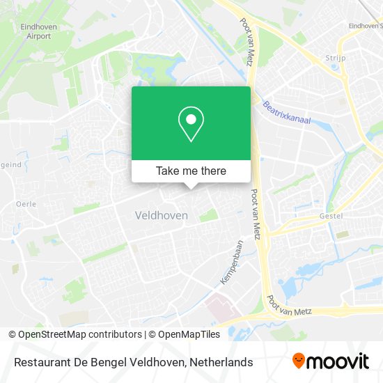 Restaurant De Bengel Veldhoven map