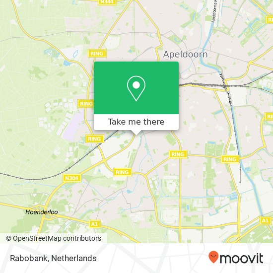 Rabobank map