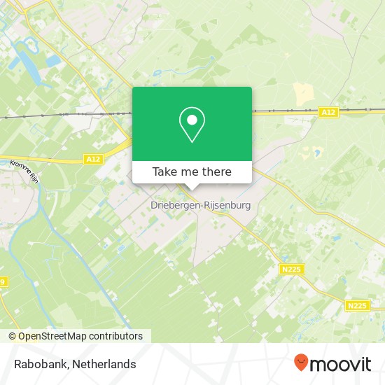 Rabobank map