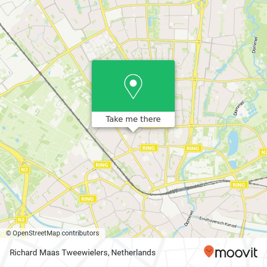 Richard Maas Tweewielers map