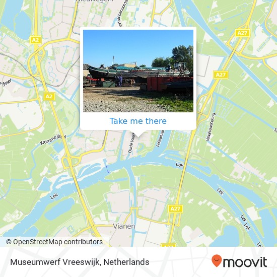 Museumwerf Vreeswijk Karte