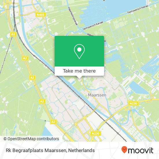 Rk Begraafplaats Maarssen map