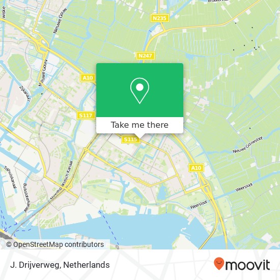 J. Drijverweg map