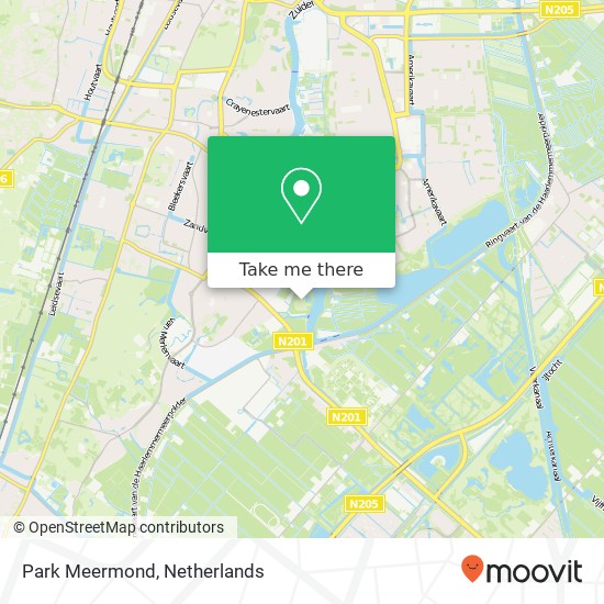 Park Meermond map