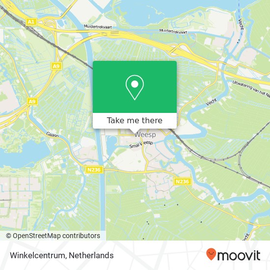 Winkelcentrum map