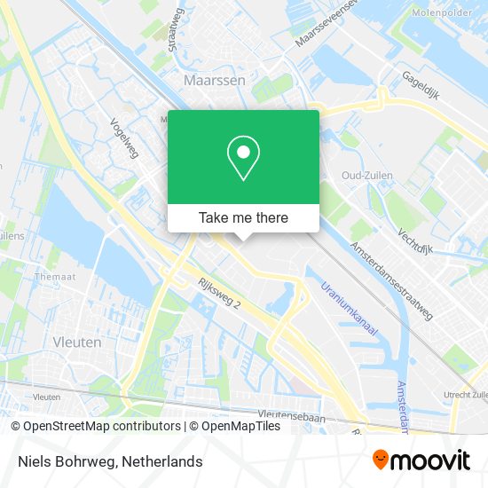 Niels Bohrweg map