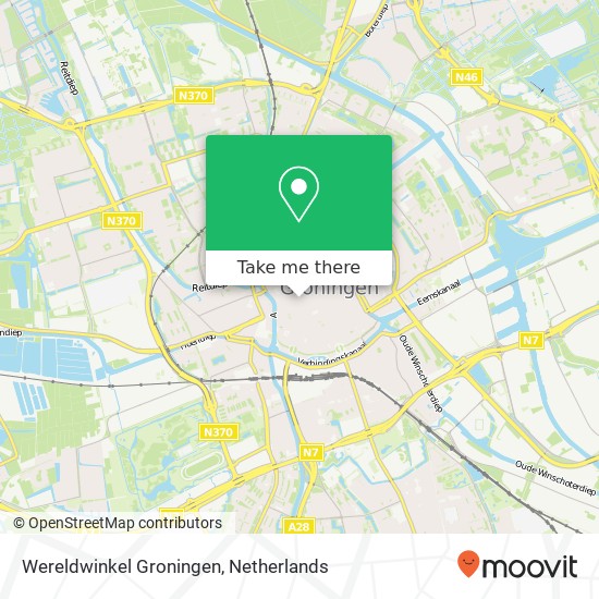 Wereldwinkel Groningen map