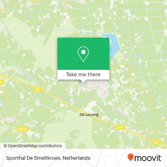 Sporthal De Smeltkroes map
