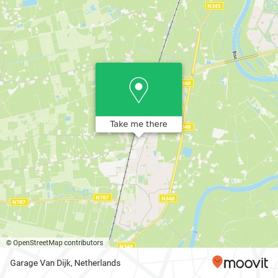 Garage Van Dijk map