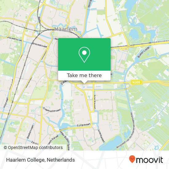 Haarlem College map