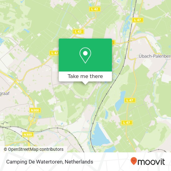 Camping De Watertoren map