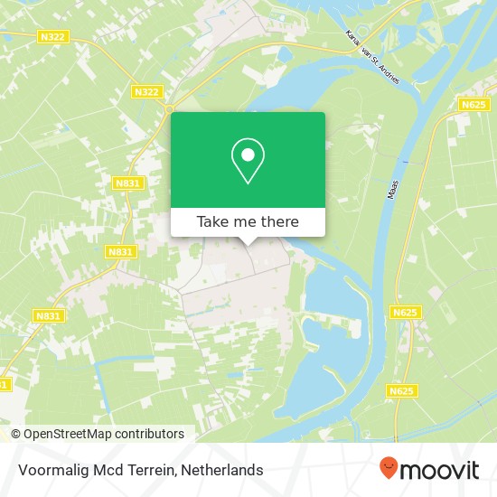 Voormalig Mcd Terrein map