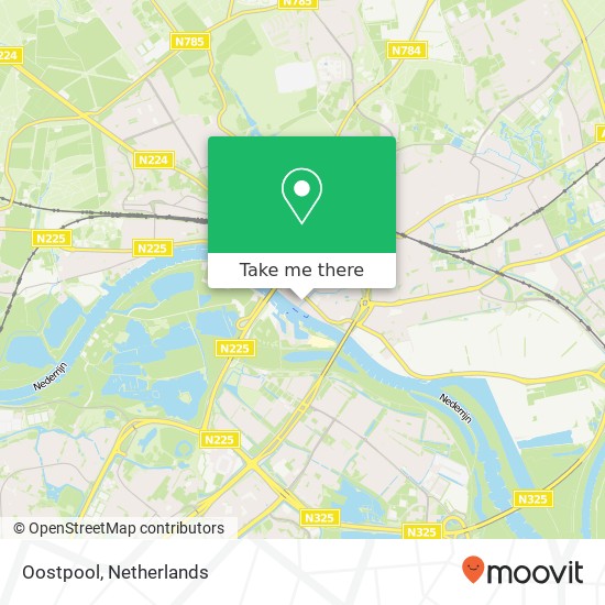 Oostpool map