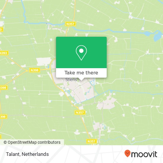 Talant map