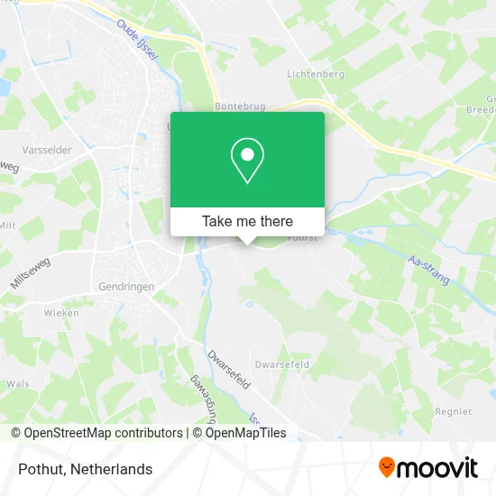 Pothut map