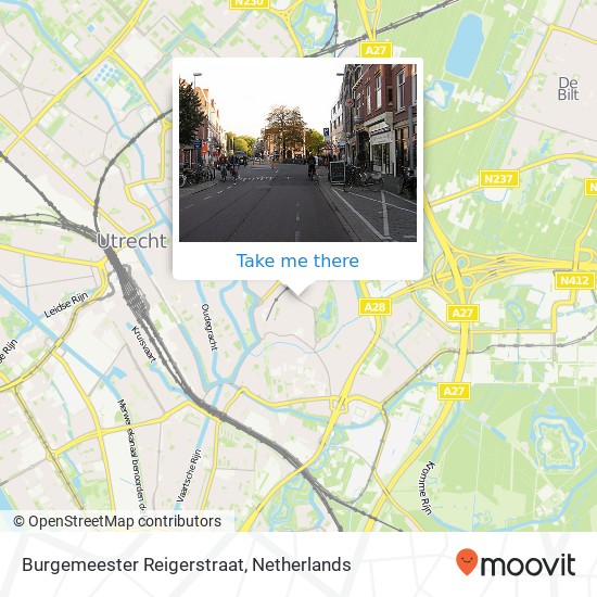 Burgemeester Reigerstraat map