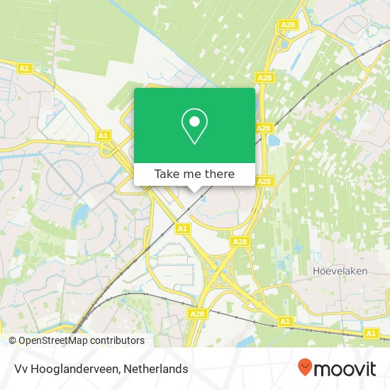Vv Hooglanderveen map
