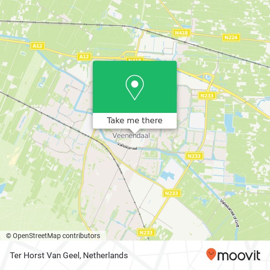 Ter Horst Van Geel map