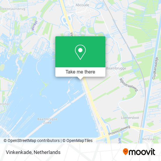 Vinkenkade map