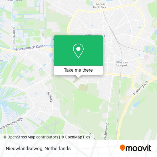 Nieuwlandseweg map