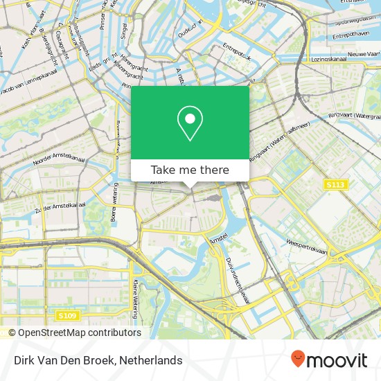 Dirk Van Den Broek map