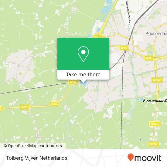 Tolberg Vijver map