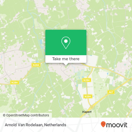 Arnold Van Rodelaan map