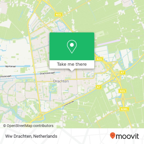 Ww Drachten map