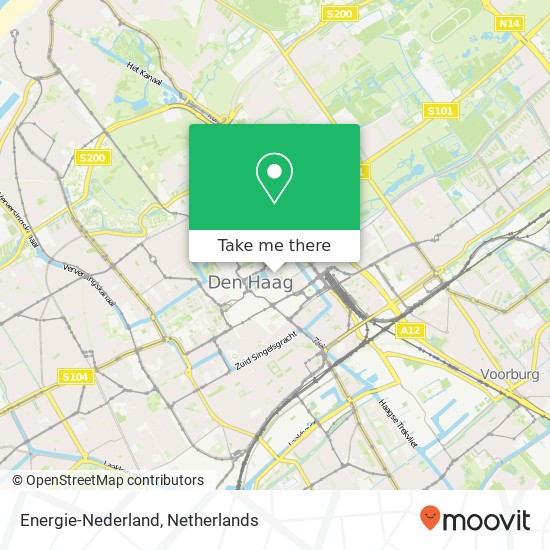 Energie-Nederland map