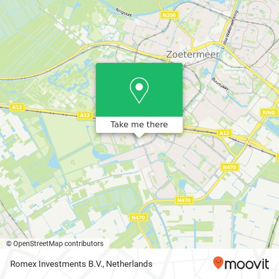 Romex Investments B.V. map