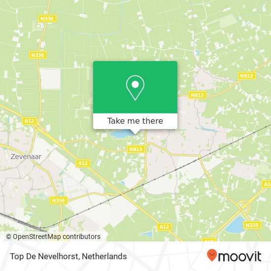 Top De Nevelhorst map